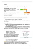 Full summary Pharmacology and Nutrition
