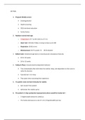 NURSING N&sol;A  - OB Final Exam Study Guide&period;