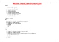 NR511- Final Exam Study Guide &lpar;2020&sol;2021&rpar;