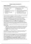 Samenvatting 10 voor Biologie A5: Assimilatie en dissimilatie (hoofdstuk stofwisseling en eiwitten)