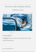 - Critical Care Nursing: ECG/EKG