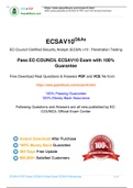  EC-COUNCIL ECSAV10 Practice Test, ECSAV10 Exam Dumps 2021 Update