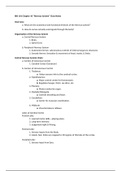 BIO 101 Chapter 10 “Nervous System” Class Notes