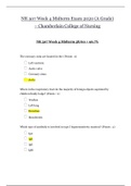 NR 507 Week 4 Midterm Exam 2020 &lpar;A Grade&rpar;  &vert; NR507 Week 4 Midterm Exam 2020 &lpar;A Grade&rpar; &ndash; Chamberlain College of Nursing