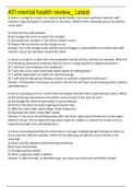 ATI mental health review&lowbar; Latest&comma;100&percnt; CORRECT