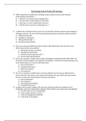 Pharmacology Exam # 2 Practice OBT Questions: updated 2021 with verified selected answers  