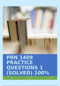 PRN 1409 PRACTICE QUESTIONS 1 &lpar;SOLVED&rpar; 100&percnt; CORRECT&excl;&excl;