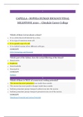 CAPELLA - SOPHIA HUMAN BIOLOGY FINAL MILESTONE 2020 &vert; HUMAN BIOLOGY FINAL MILESTONE 2020&lowbar;Graded A