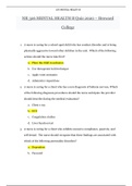 NR 326 MENTAL HEALTH B Quiz 2020 &vert;NR326 MENTAL HEALTH VERSION B Quiz 2020  &ndash; &lpar; Download to Score A Grade&rpar;