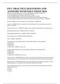 AIR METHOD PACKAGE DEAL QUESTIONS AND ANSWERS WITH VERIFIED SOLUTIONS  UPDATED 2024