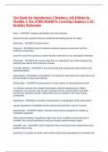 Test Bank for Introductory Chemistry