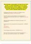 2024 MICHIGAN BUILDERS LICENSE EXAM TEST  BANK A LATEST WITH 900 ACTUAL EXAM  PREP QUESTIONS WITH CORRECT VERIFIED  ANSWERS&sol; MICHIGAN BUILDERS LICENSE  TEST LATEST 2024&sol;2025 &lpar;BRAND NEW&excl;&excl;&rpar;