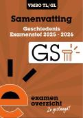 Samenvatting Geschiedenis Examen VMBO TL&sol;GL 2026