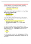 HESI MENTAL HEALTH RN V1-V3 2019 TEST BANKS &lpar;ALL TOGETHER&rpar;