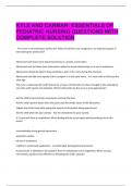 Kyle and Carman&colon; Essentials of Pediatric Nursing