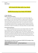 HTN Keith RN Mike Kelly Case Study | RAPID Reasoning - STUDENT