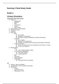 Nursing 2 Final Study Guide(TEST PREP)