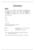 Chemistry GCSE Condensed Notes