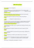 CRIS 303 Quizzes &vert; Questions and Answers