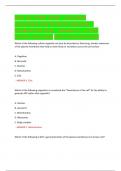 BIOS 252 COMP EXAM &vert; ACCURATE  QUESTIONS AND DETAILED ANSWERS &vert;  GUARANTEED PASS &vert; GRADED A &vert; LATEST  UPDATE 2024-2025 WITH 100 QUESTIONS