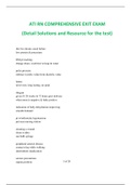 ATI RN COMPREHENSIVE EXIT EXAM 2021&period;docx