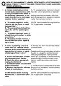 NGN ATI RN COMMUNITY HEALTH PROCTORED LATEST 2024&sol;2025 TEST BANK COMPLETE QUESTIONS AND CORRECT DETAILED ANSWERS &vert;ALREADY GRADED A&plus;