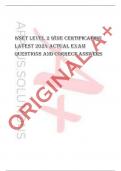EXAMS&lpar;ELABORATIONS&rpar;WEST LEVEL 2