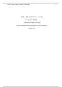 NR 504 Week 2 Paper&colon; NR 504 Week 2&colon; Role of Ethics Within Leadership&period; Study Guide&period; 