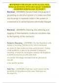 REVIEWED CFEI EXAM &lpar;ACTUAL2024-2025&rpar;  WITH QUESTIONS WITH DETAILED VERIFIED  ANSWERS DOWNLOAD TO PASS&excl;&excl;&excl;