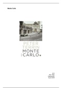 Boekverslag Monte Carlo, Peter Terrin