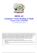 HESI A2 MATH FILES Version 2