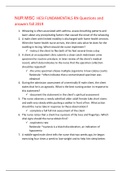 NUR MISC  HESI FUNDAMENTALS RN Questions and answers fall 2019&comma;100&percnt; CORRECT