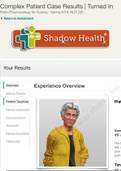 Complex Patient Case _ Completed _ Shadow Health 