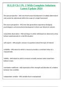 H&period;G&period;D Ch 1 Pt&period; 2 With Complete Solutions Latest Update 2024