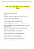  LPC 68W Exam With Correct Solutions 2024