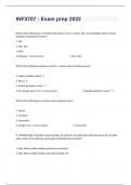 INF3707 - Exam prep 2022 Certification Exam Questions And Answers Latest Update&period;