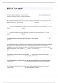 PSY-Chapter6 Exam Questions And Correct Verified Answers Graded A&plus;&period;