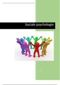 Sociale psychologie 9e editie&comma; samenvatting