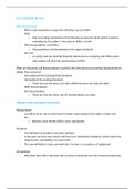 Financial Reporting 3 Notes