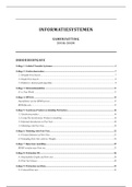 Samenvatting  Informatiesystemen &lpar;INFOB1ISY&rpar;