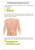 ATI Med-Surg 1Exam (Questions & Answers) 