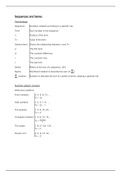 Patterns, Sequences and Series - Mathematics Grade 12 (IEB)