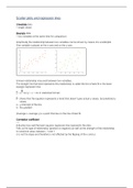 Scatter Plots and Regression Lines - Mathematics Grade 12 (IEB)