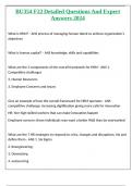 BU354 F22 Detailed Questions And Expert Answers 2024