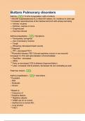 Buttaro Pulmonary disorders  Questions & 100&percnt; Verified Correct Answers with complete solutions &lpar;Latest update 2024 2025