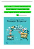 TEST BANK For Consumer Behaviour&colon; Buying&comma; Having&comma; and Being&comma; Canadian Edition&comma; 9th Edition&comma; 2024 by Michael R&period; Solomon&comma; Verified Chapters 1 - 15&comma; Complete Newest Version