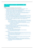 NSG 310 FINAL EXAM 1 QUESTIONS AND ANSWERS &vert; VERIFIED ANSWERS