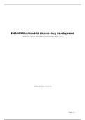Summary  BMS44 Mitochondrial Disease Drug Development (BMS44 Radboud University)