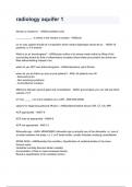 radiology aquifer 1 questions with correct answers 2024&sol;2025