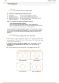 MAT 1500 Week 2 Quiz - MAT1500 Week 2 Intro to Venn Diagrams  Practice Test 